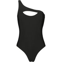 Black Premium by EMP Badeanzug - Asymmetric Swimsuit - S bis XXL - für Damen - Größe M - schwarz von Black Premium by EMP