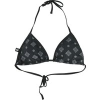 Black Premium by EMP Bikini-Oberteil - Bikini Top With Celtic Prints - S bis XXL - für Damen - Größe L - schwarz von Black Premium by EMP