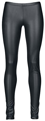 Black Premium by EMP Damen Schwarze Leggings in Leder-Optik M von Black Premium by EMP