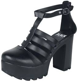 Black Premium by EMP Damen Schwarze Plateau High Heels EU39 von Black Premium by EMP