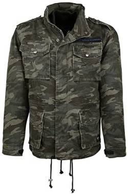 Black Premium by EMP Herren camouflage Jacke mit Innenjacke XL von Black Premium by EMP