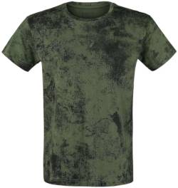 Black Premium by EMP Herren grünes Basic T-Shirt 3XL von Black Premium by EMP