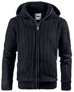 Black Premium by EMP Herren schwarze Übergangsjacke L von Black Premium by EMP