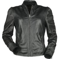 Black Premium by EMP Lederjacke - Puff Sleeve Leather Jacket - S bis XXL - für Damen - Größe L - schwarz von Black Premium by EMP