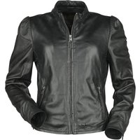 Black Premium by EMP Lederjacke - Puff Sleeve Leather Jacket - S bis XXL - für Damen - Größe M - schwarz von Black Premium by EMP