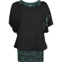 Black Premium by EMP T-Shirt - Double Pack with Snake Print - S bis XXL - für Damen - Größe S - schwarz von Black Premium by EMP