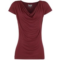 Black Premium by EMP T-Shirt - Emma - S bis 3XL - für Damen - Größe L - bordeaux von Black Premium by EMP