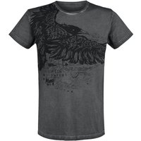 Black Premium by EMP T-Shirt - Rebel Soul - S bis 3XL - für Männer - Größe 3XL - schwarz/grau von Black Premium by EMP