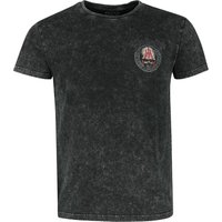 Black Premium by EMP T-Shirt - T-Shirt With Skull Print - S bis XXL - für Männer - Größe S - schwarz von Black Premium by EMP