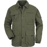 Black Premium by EMP Übergangsjacke - Army Field Jacket - S bis XXL - für Männer - Größe M - oliv von Black Premium by EMP