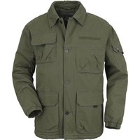 Black Premium by EMP Übergangsjacke - Army Field Jacket - S bis XXL - für Männer - Größe S - oliv von Black Premium by EMP