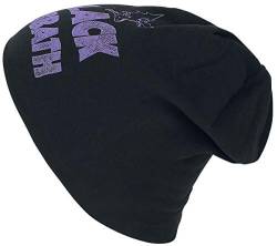 Black Sabbath Logo & Devil Beanie schwarz/lila von Black Sabbath