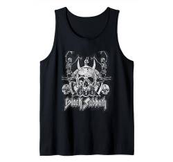 Black Sabbath Offizielles Vintage-Tanzkelett Tank Top von Black Sabbath