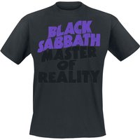 Black Sabbath T-Shirt - Master Of Reality Tracklist - M bis XXL - für Männer - Größe M - schwarz  - Lizenziertes Merchandise! von Black Sabbath