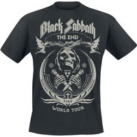 Black Sabbath T-Shirt - The End Grim Reaper - S bis 5XL - für Männer - Größe 3XL - schwarz  - Lizenziertes Merchandise! von Black Sabbath