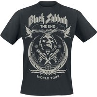 Black Sabbath T-Shirt - The End Grim Reaper - S bis 5XL - für Männer - Größe 4XL - schwarz  - Lizenziertes Merchandise! von Black Sabbath