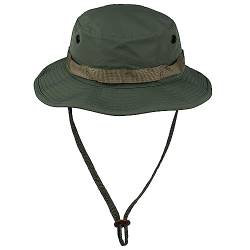 Black Snake® Hut Sonnenhut für Damen und Herren wasserdichter Anglerhut M Oliv von Black Snake