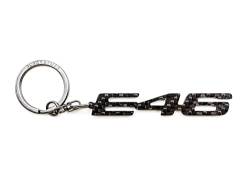 BlackStuff Carbon Karbonfaser Schlüsselanhänger Abzeichen Kompatibel mit M3 E46 BS-328 von BlackStuff