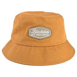 Blackskies Oasis Bucket Hat | Herren Damen Unisex Sonnenhut Fischerhut Pastell Mustard Senfgelb von Blackskies
