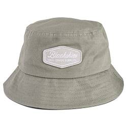 Blackskies Oasis Bucket Hat | Herren Damen Unisex Sonnenhut Fischerhut Pastell Salbeigrün-Grau von Blackskies