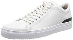 Blackstone Herren PM56 Hohe Sneaker, Weiß (White Whit), 48 EU von Blackstone
