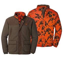 Blaser Fleecejacke Camo Wendejacke Bastian für Herren - Drückjagdjacke für Männer mit wasserabweisender TeflonEcoElite Behandlung - Jagdjacke Fleece mit hohem Kragen, Größe:XL von Blaser