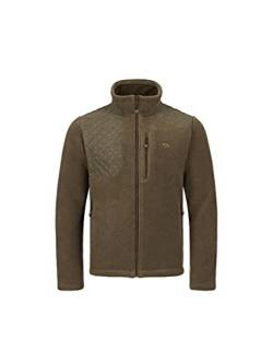 Blaser Mens Fleece Jacket Jonathan mud XX-Large Brown XX-Large Brown von Blaser