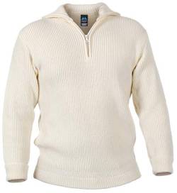 Blauer Peter - Kinder-Merino-Troyer - Pullover - 10 Farben, Farbe:Natur, Größe:152 von Blauer Peter