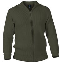 Blauer Peter Strickjacke (1-tlg) aus Merino mit Troyerkragen und Reißverschluß von Blauer Peter