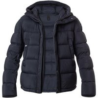 Blauer. USA Herren Daunenjacke blau Mikrofaser unifarben von Blauer. USA