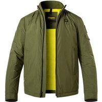 Blauer. USA Herren Jacke grün Mikrofaser unifarben von Blauer. USA