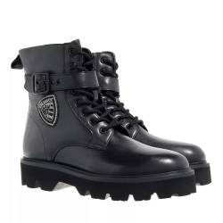 Blauer Biker Boot von Blauer