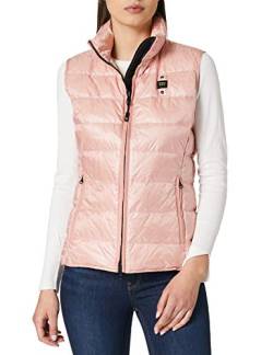 Blauer Damen Smanicati Imbottito Piuma Steppjacke, 537 zarte Rosa, L von Blauer