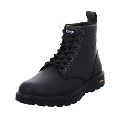 Blauer USA Schuhe Freizeitstiefel Guantanamo 6 Boots Fettleder Elegant Freizeit Uni, Schwarz, 43 EU von Blauer