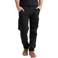 BlauerHafen Cargohose Herren Flex Cargo Arbeitshose Schwerlast strecken lässig Arbeiten Hose von BlauerHafen