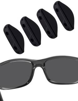 BLAZERBUCK Ersatz-Nasenpolster für Oakley Straightlink OO9331 / Straightback OO9411 Sonnenbrille, Schwarz + Schwarz von BlazerBuck