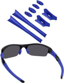 BLAZERBUCK Ersatz-Socke Kits Ohrsocken & Nasenstücke für Oakley Flak Jacket XLJ Sonnenbrille - Blau von BlazerBuck