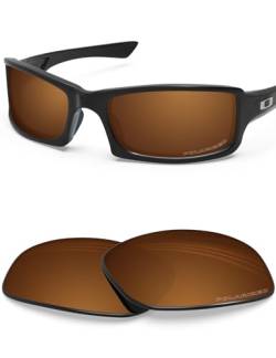 BlazerBuck Anti-salz Polarisierte Ersatzgläser für Oakley Fives Squared - Bernstein von BlazerBuck