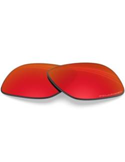 BlazerBuck Anti-salz Polarisierte Ersatzgläser für Oakley Holbrook OO9102 - Feuerrot von BlazerBuck