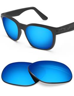 BlazerBuck Polycarbonat Polarisierte Ersatzgläser für Oakley Garage Rock OO9175 - Eisblau AR Beschichtet von BlazerBuck