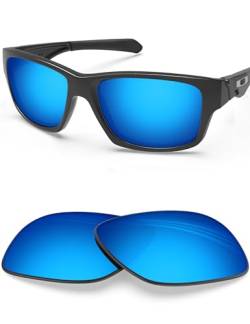 BlazerBuck Polycarbonat Polarisierte Ersatzgläser für Oakley Jupiter Squared OO9135 - Eisblau AR Beschichtet von BlazerBuck