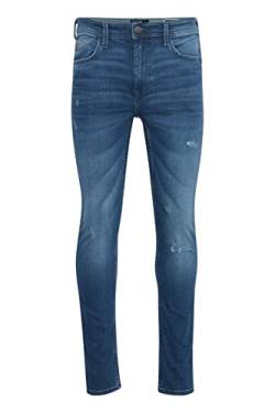 Blend BHEcho fit Multiflex fit Multiflex - NOOS Herren Jeans Hose Denim Skinny Fit, Größe:W27/30, Farbe:Denim Middle Blue (200291) von Blend