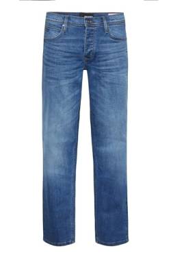 Blend BHRock Herren Jeanshose Hose mit Eingrifftaschen Gürtelschlaufen Stretch Baumwollmischung Regular Fit, Größe:42, Farbe:Middle Blue - 30 (76117-L30) von Blend
