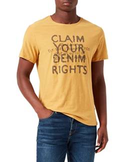 Blend Herren 20714561 T-Shirt, 161139/Amber Gold, L von Blend