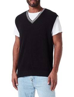 Blend Herren Knit Pullover Pullunder, 194007/Black, M von Blend