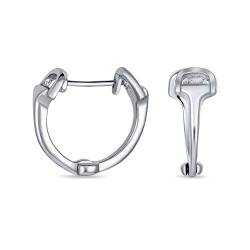 Equestrian Equine Geschenk Cowgirl Pferdegebiss Hängeohrringe Westernschmuck Für Frauen Teenager Polierter Abschluss Scharnier .925 Sterlingsilber von Bling Jewelry