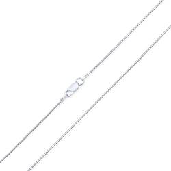 Flexible Starkes 1,25 MM .925 Sterling Silber Magische 8 Seitige Schlangenkette Halskette Für Frauen Und Männer 18 Zoll von Bling Jewelry