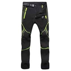 Arbeitshosen Männer Herbst Winter Trekkinghose Reißverschluss Taschen Hose Jogger Cordhose Stretch Slim Fit Fitnesshose Outdoor Tactical Hose für Jagd Wandern Camping von Blingko