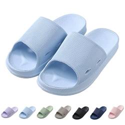 Blingko Cozy Slides Original, Offener Zehenbereich Super Soft EVA Home Slippers Unisex Pillow Cozy Slippers Pantoffeln Beach Sandalen Sommer Elegant Slides Hausschuhe von Blingko