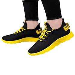 Blingko Schuhe Herren Winter Elegant Schuhe Freizeitschuhe Turnschuhe Unisex Luftpolster Stoßfest Turnschuhe Laufsportschuhe Schnürer Freizeitschuhe Sneaker Herren Weiss Boots Herren Weiß von Blingko